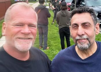 Mike Holmes/Instagram Mike Holmes and Frank Cozzolino